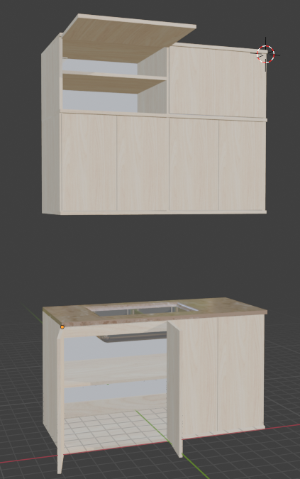 Modulo Cocina - Color KIRI